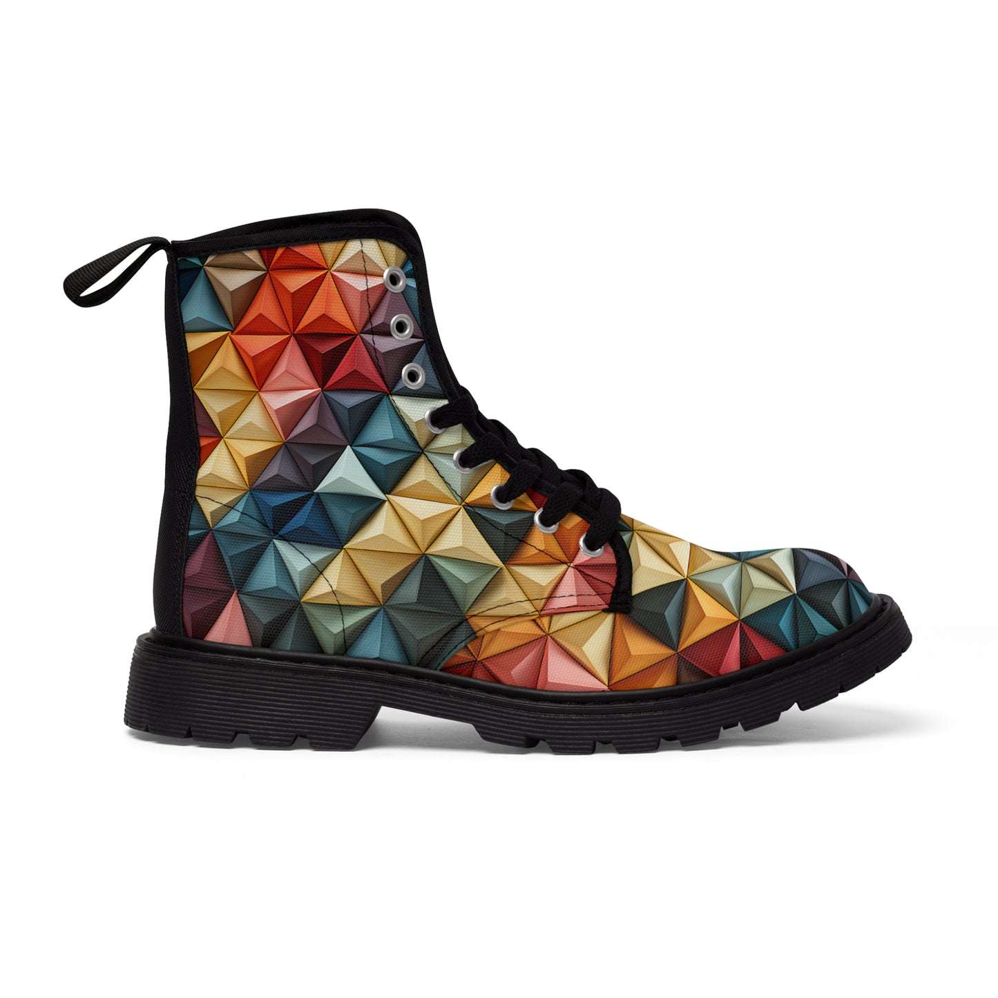 Triangle 3D - Men's Canvas Boots