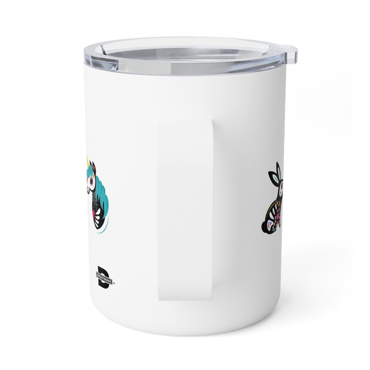Animals Dia de los Muertos | Insulated Coffee Mug, 10oz