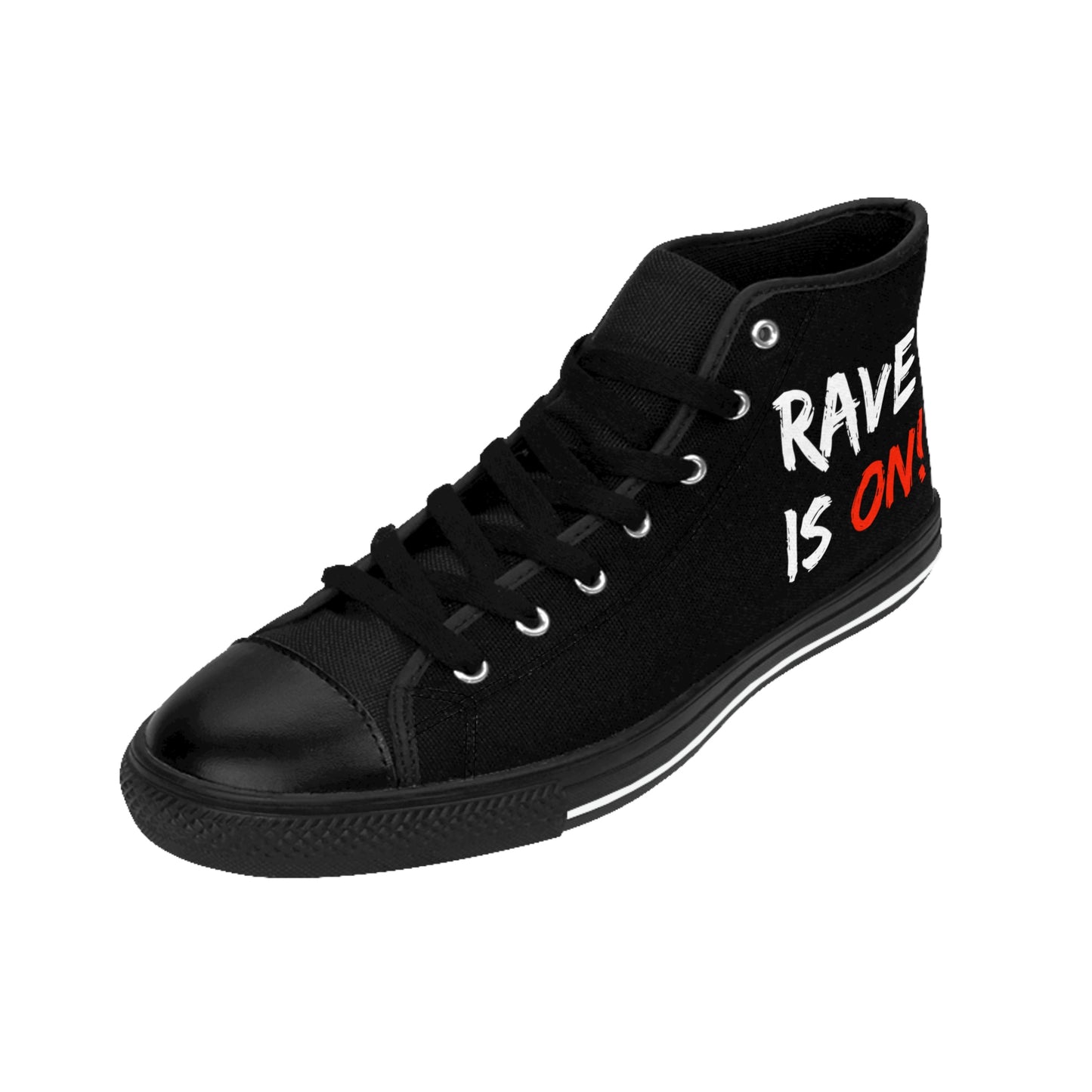 Rave is on! - Men's High-Top Sneakers
