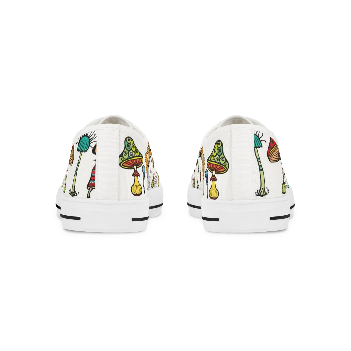 Psy Mushroom - Men's Low Top Sneakers