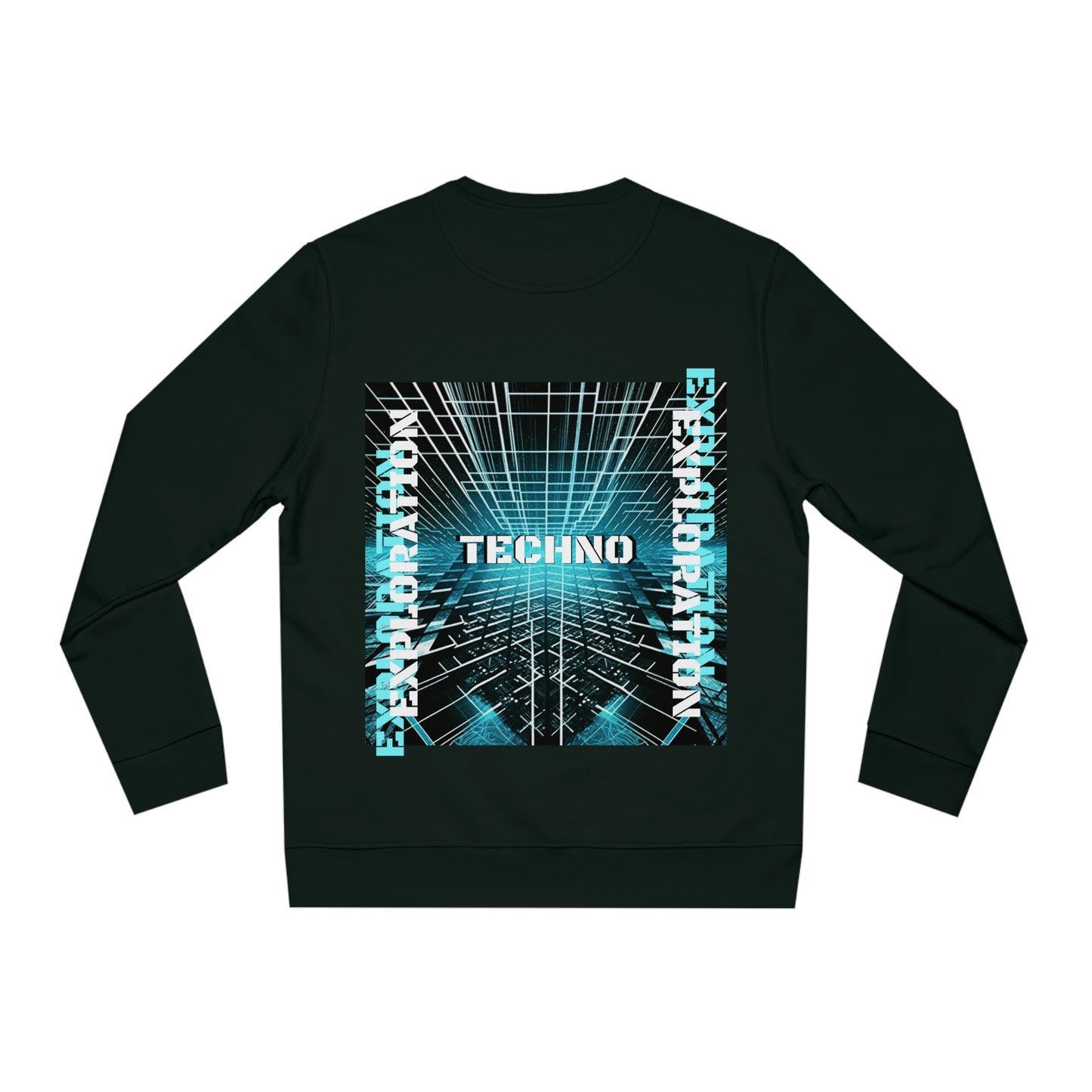 ALDANYA - Techno Exploration | Unisex Sweatshirt, Back Print