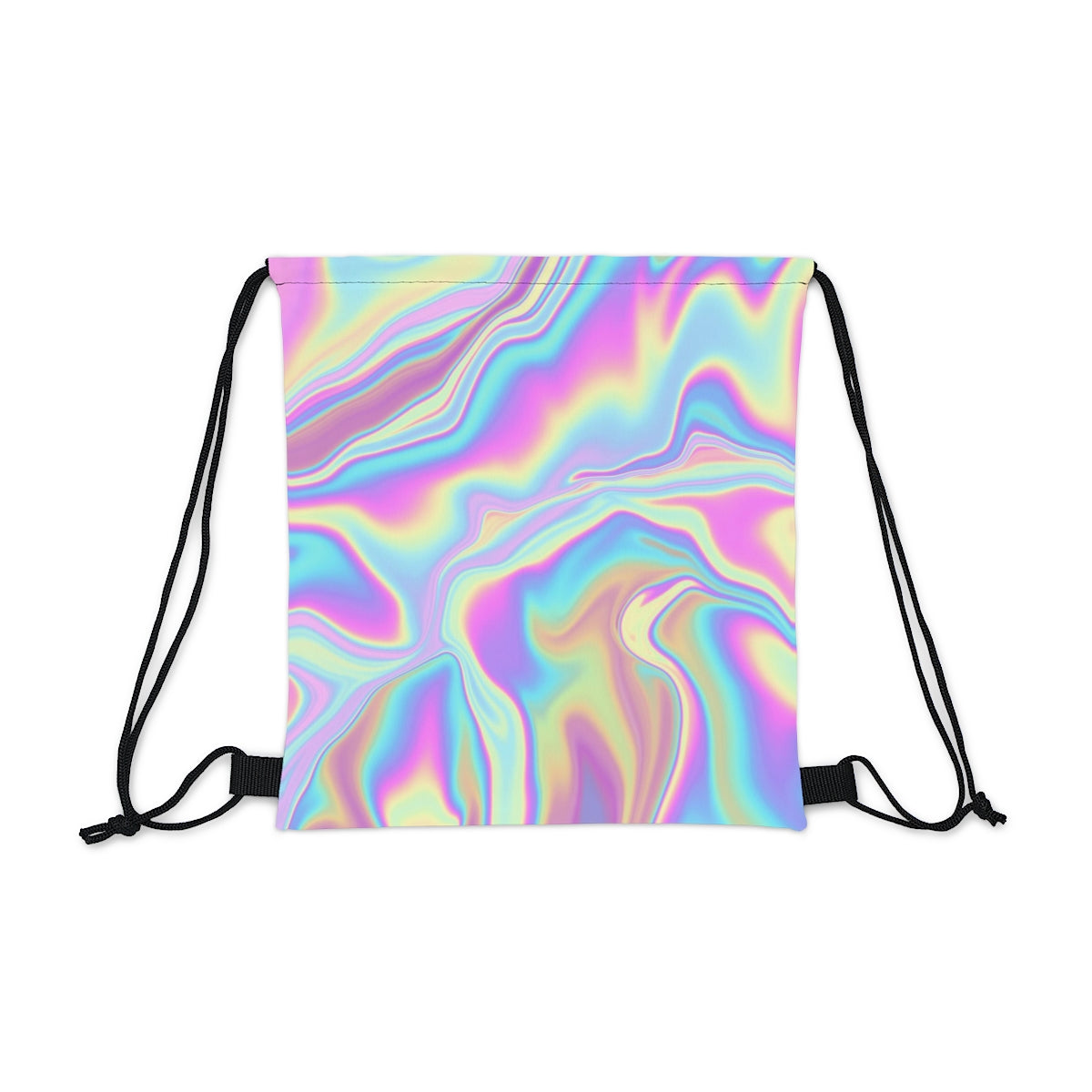 Iridescent Pink Marble | Drawstring Bag
