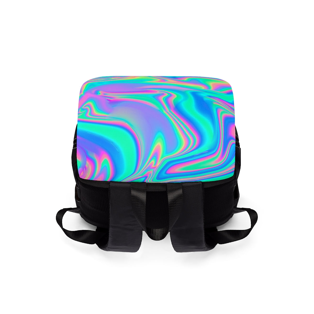 Iridescent Marble | Unisex Shoulder Backpack