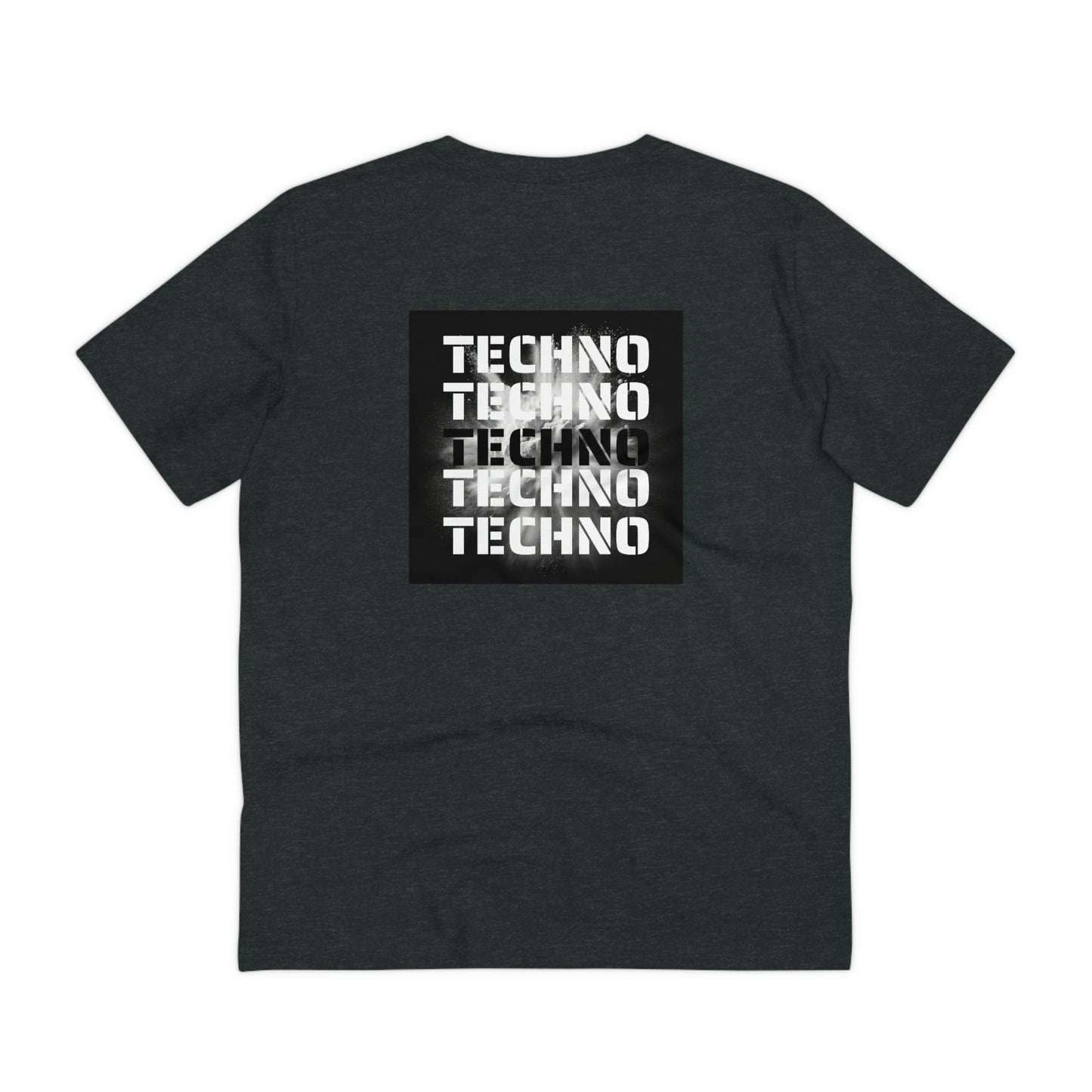 ALDANYA, TECHNO | Organic T-shirt - Unisex, Back Print
