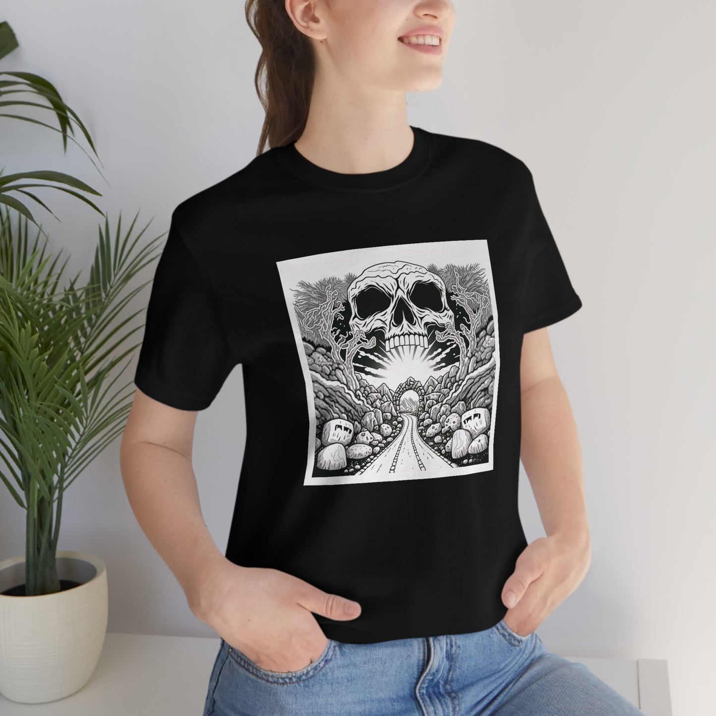 Journey to a Skull | Unisex Jersey Short Sleeve T-Shirt