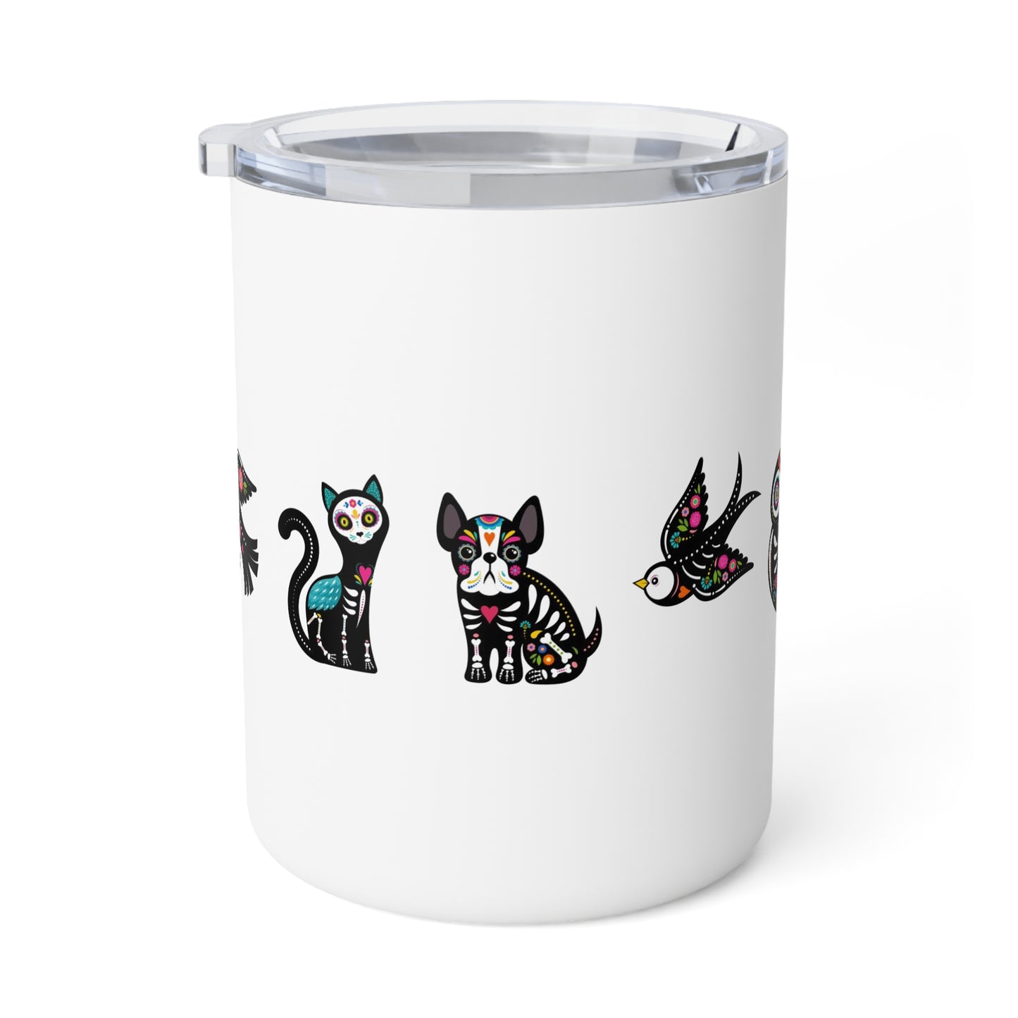 Animals Dia de los Muertos | Insulated Coffee Mug, 10oz