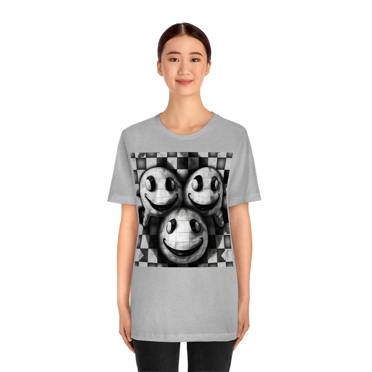 Trippy Smileys | Unisex Jersey Short Sleeve T-Shirt