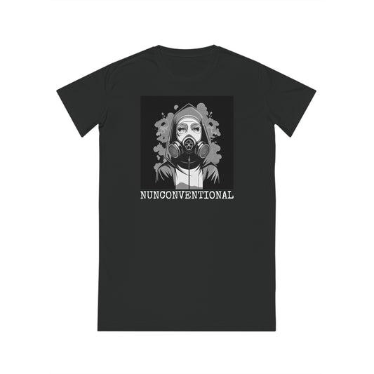 Nunconventional (black & white) | Spinner T-Shirt Dress