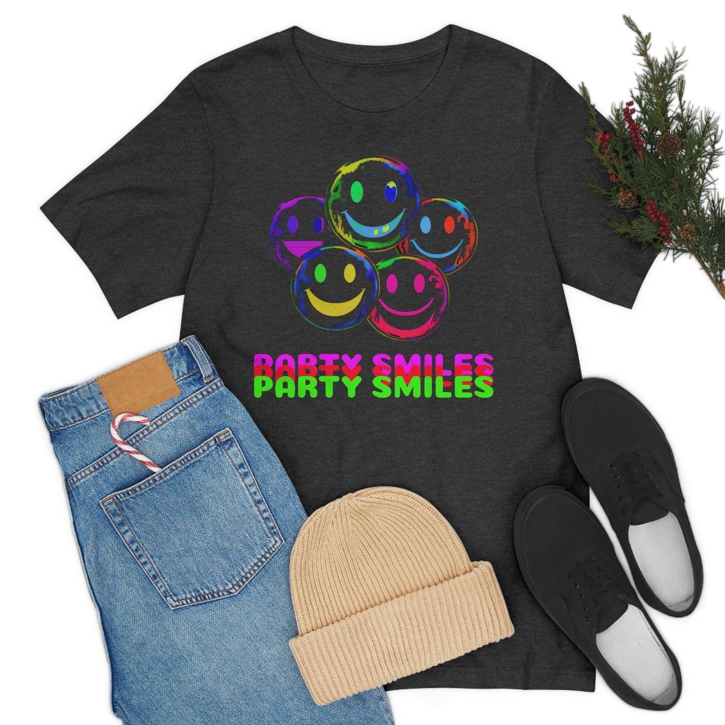 Party Smiles | Unisex T-Shirt - Front Print