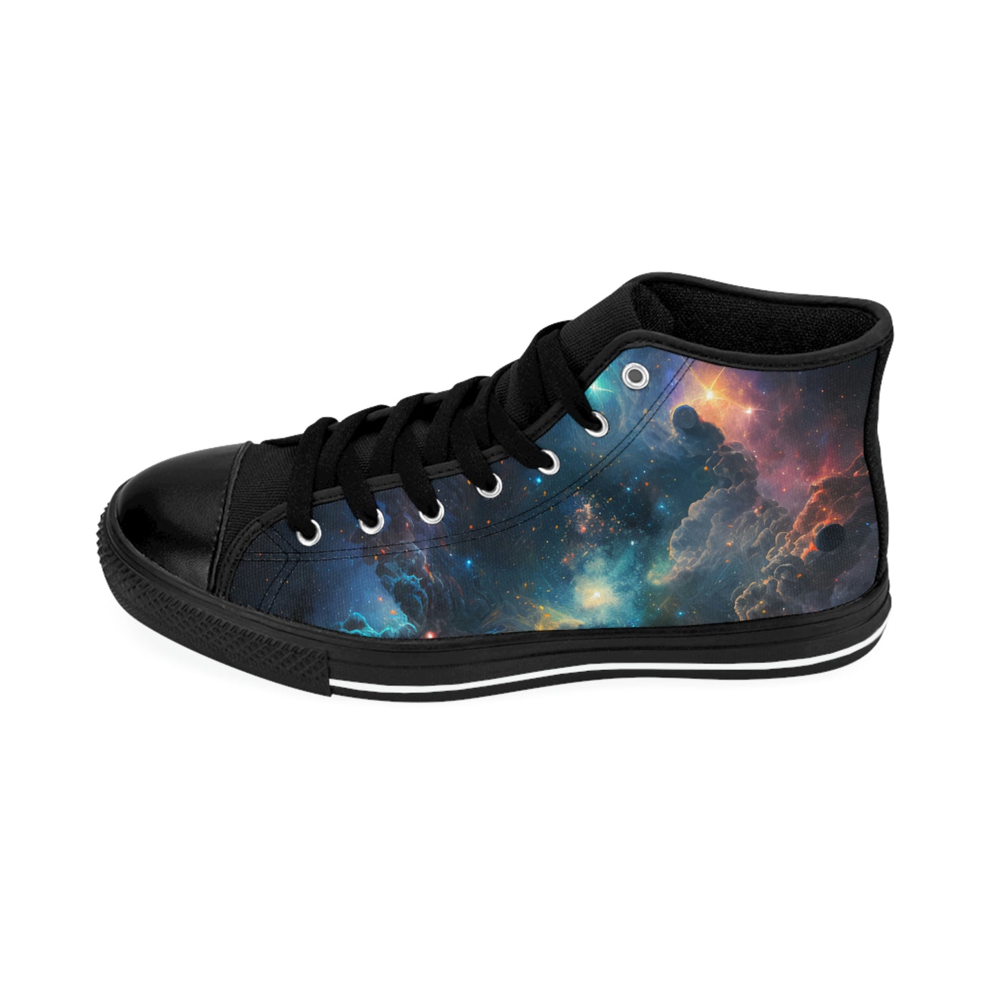 Night Sky Galaxy - Men's High-Top Sneakers