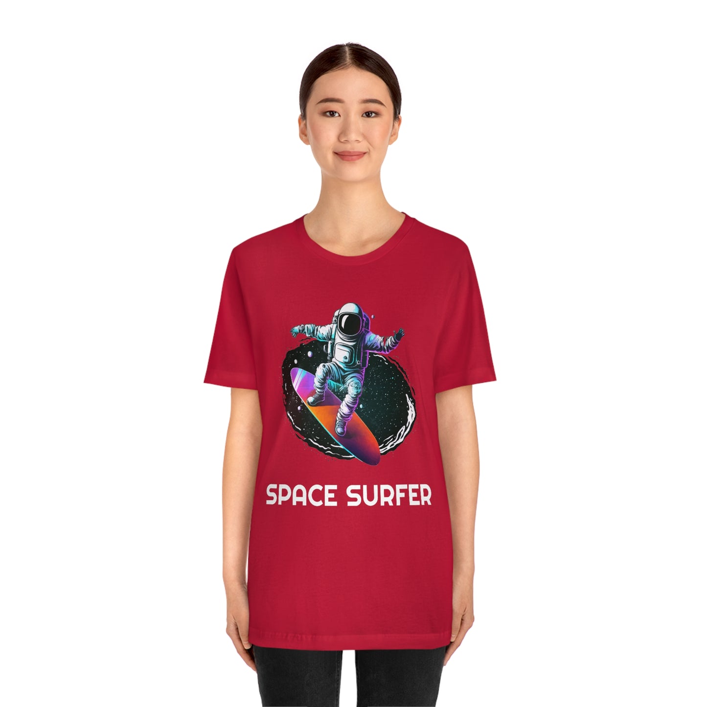 Space Surfer | Unisex T-Shirt - Front Print