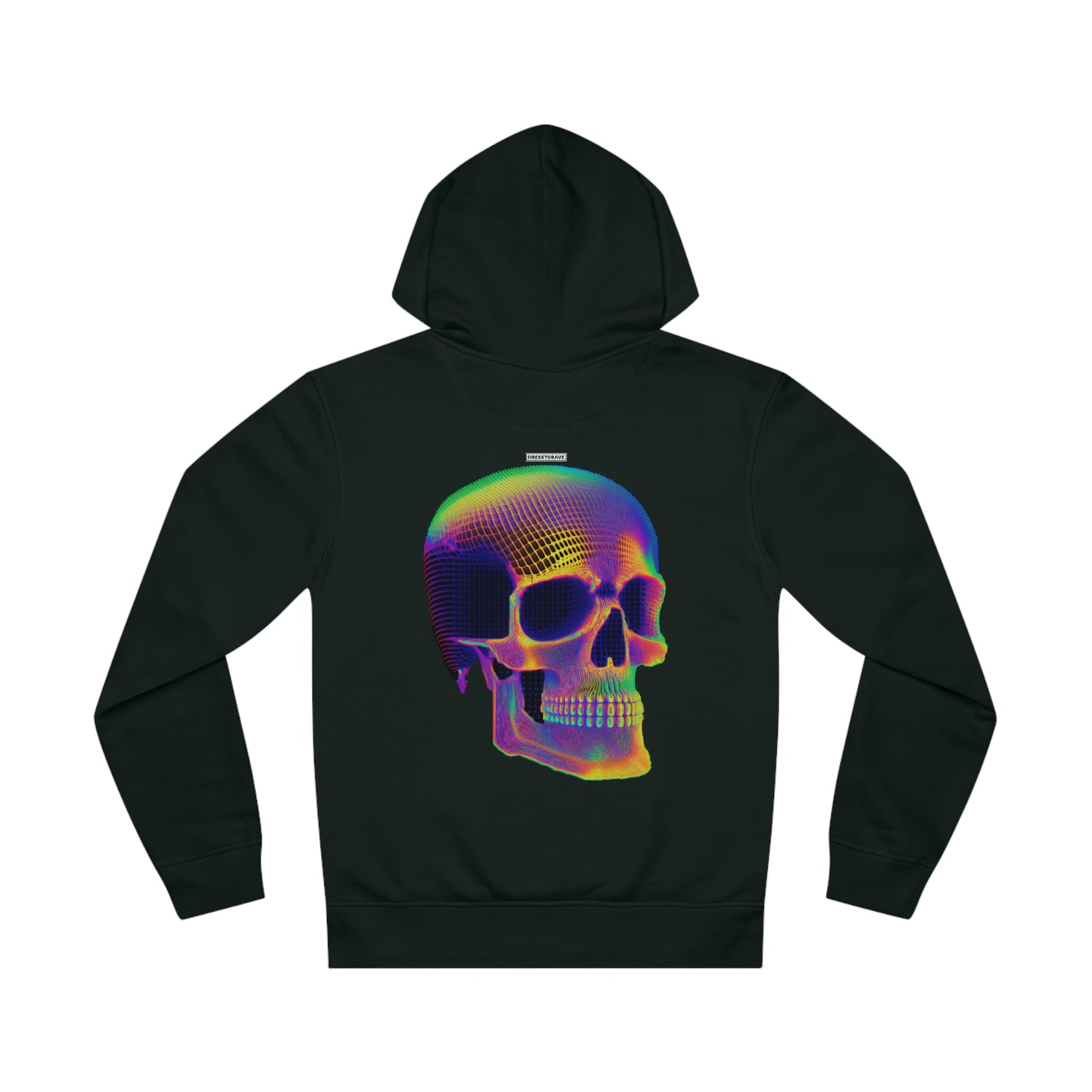 Holographic Skull - Organic Unisex Hoodie