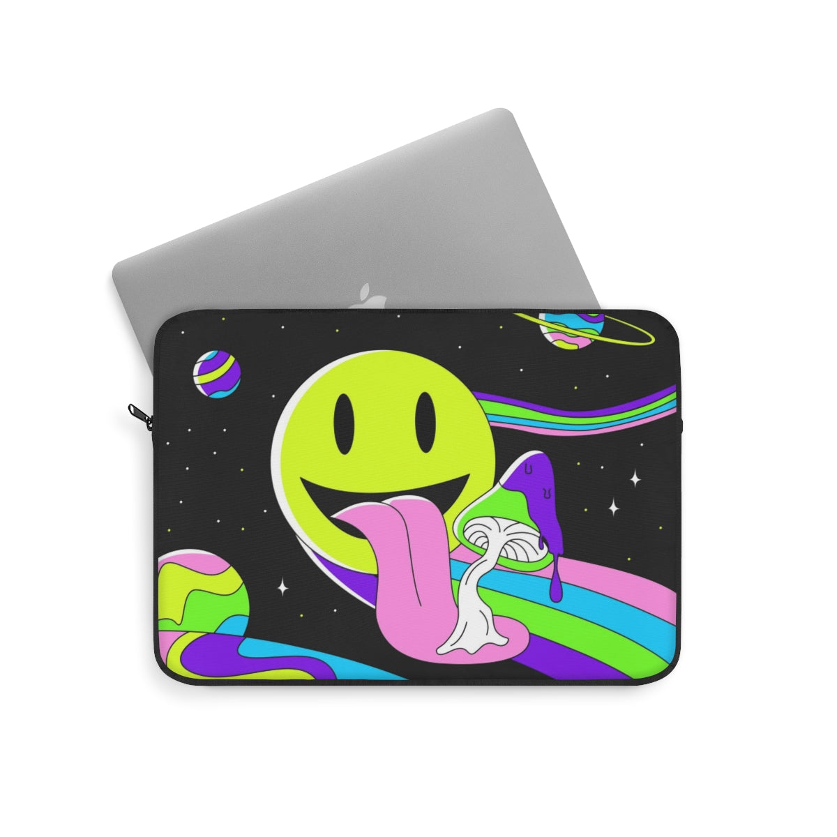 Acid Smiley Space - Laptop Sleeve - Dresstorave
