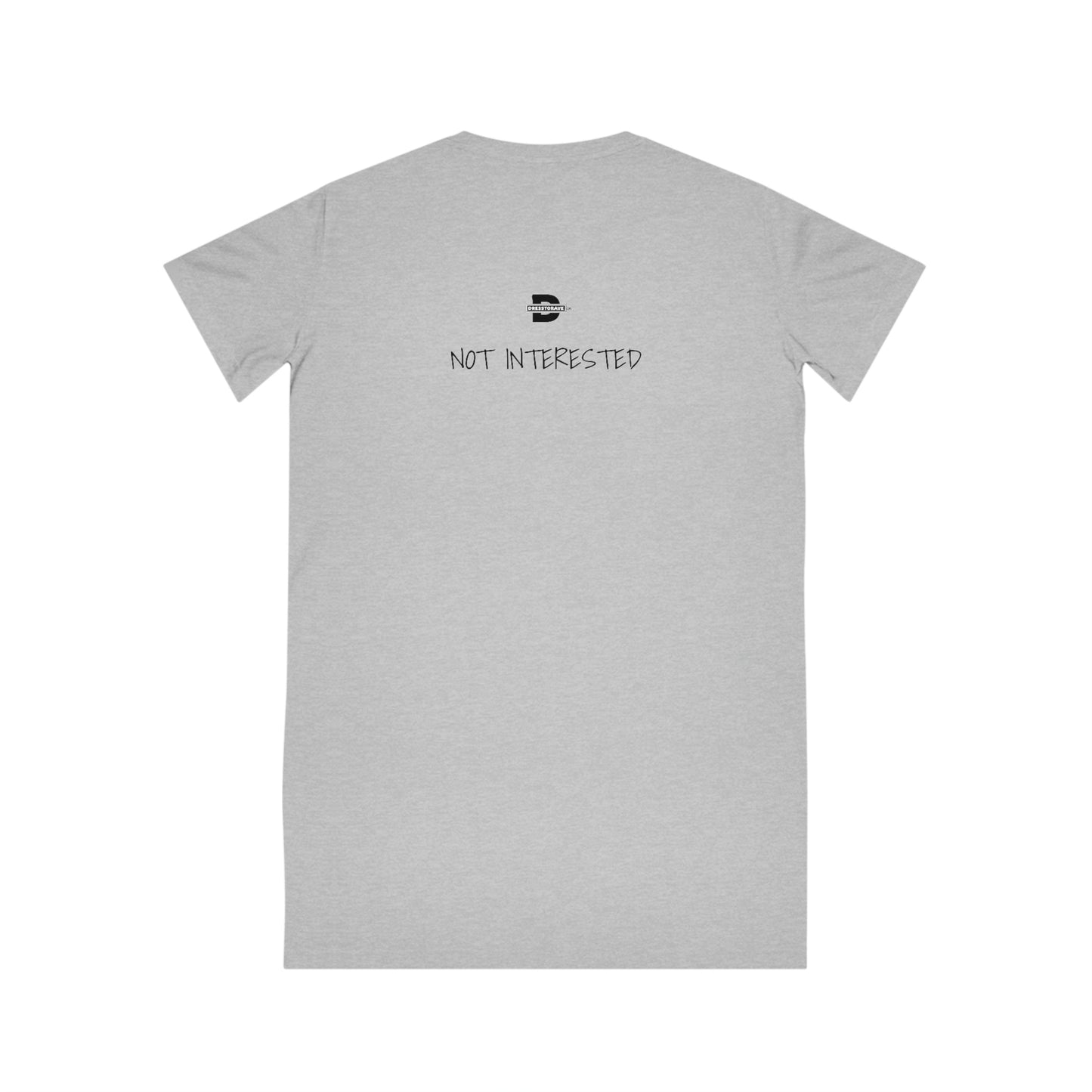 Not Interested | Spinner T-Shirt Dress
