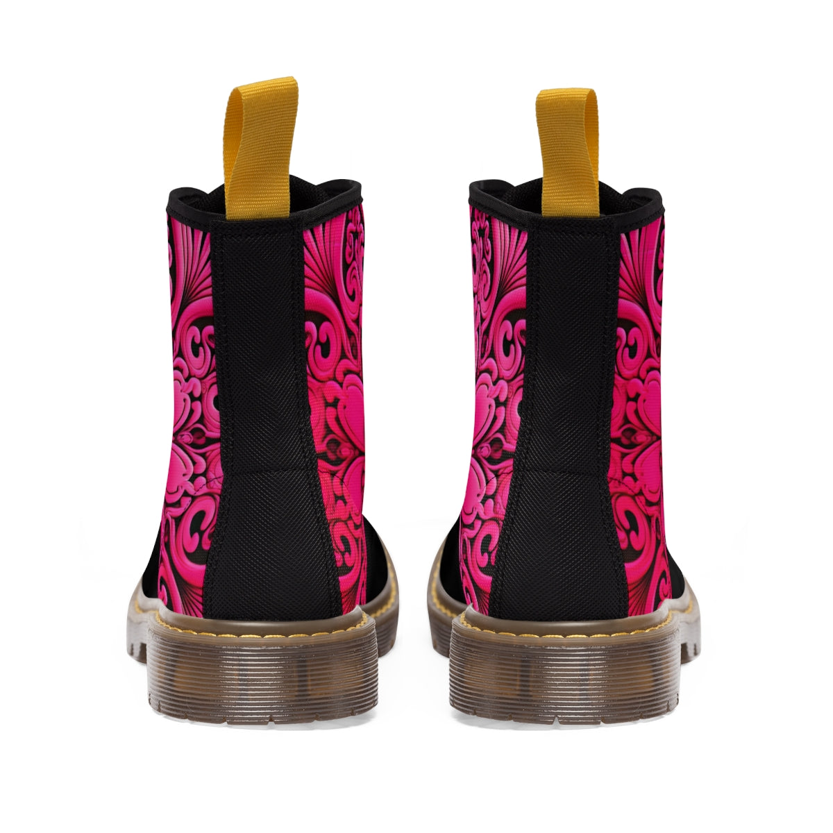 Pink Rosace | Women's Canvas Boots