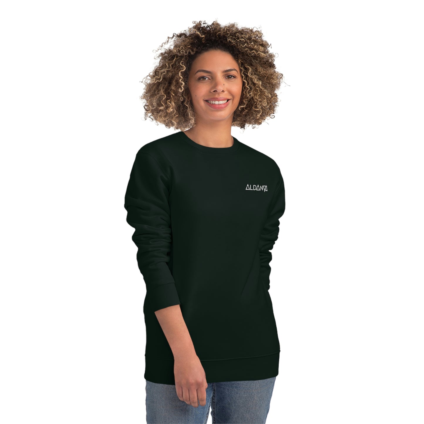 ALDANYA - Techno Exploration | Unisex Sweatshirt, Back Print