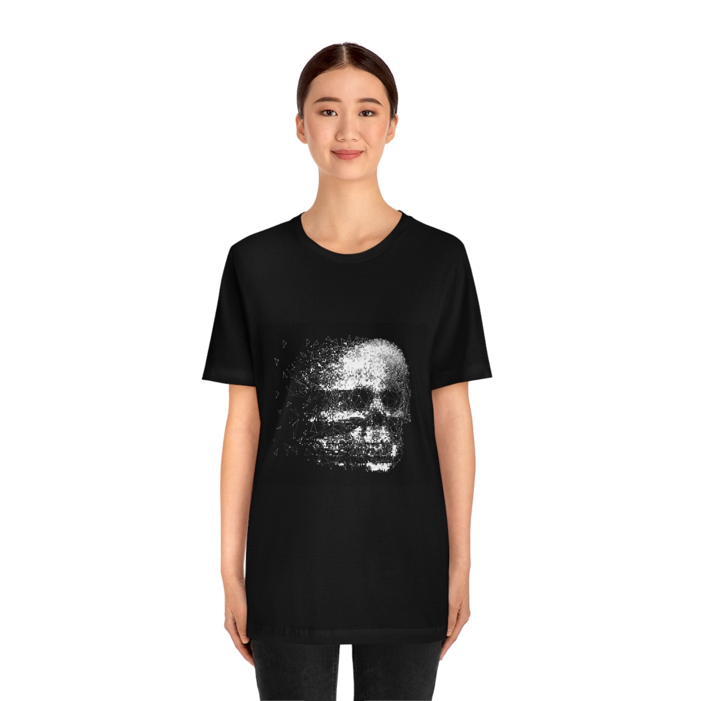 Glitch Skull | Unisex T-Shirt - Front Print