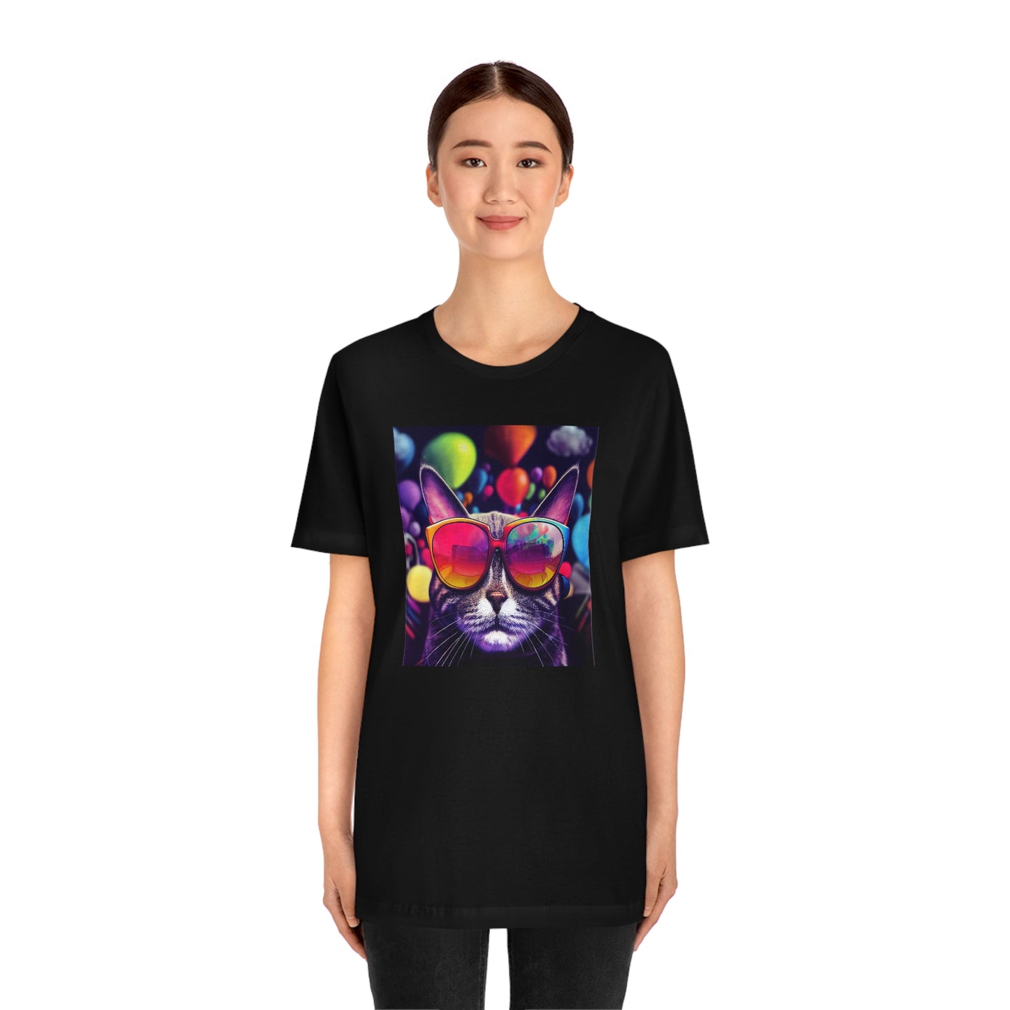 Rave Cat | Unisex T-Shirt - Front Print