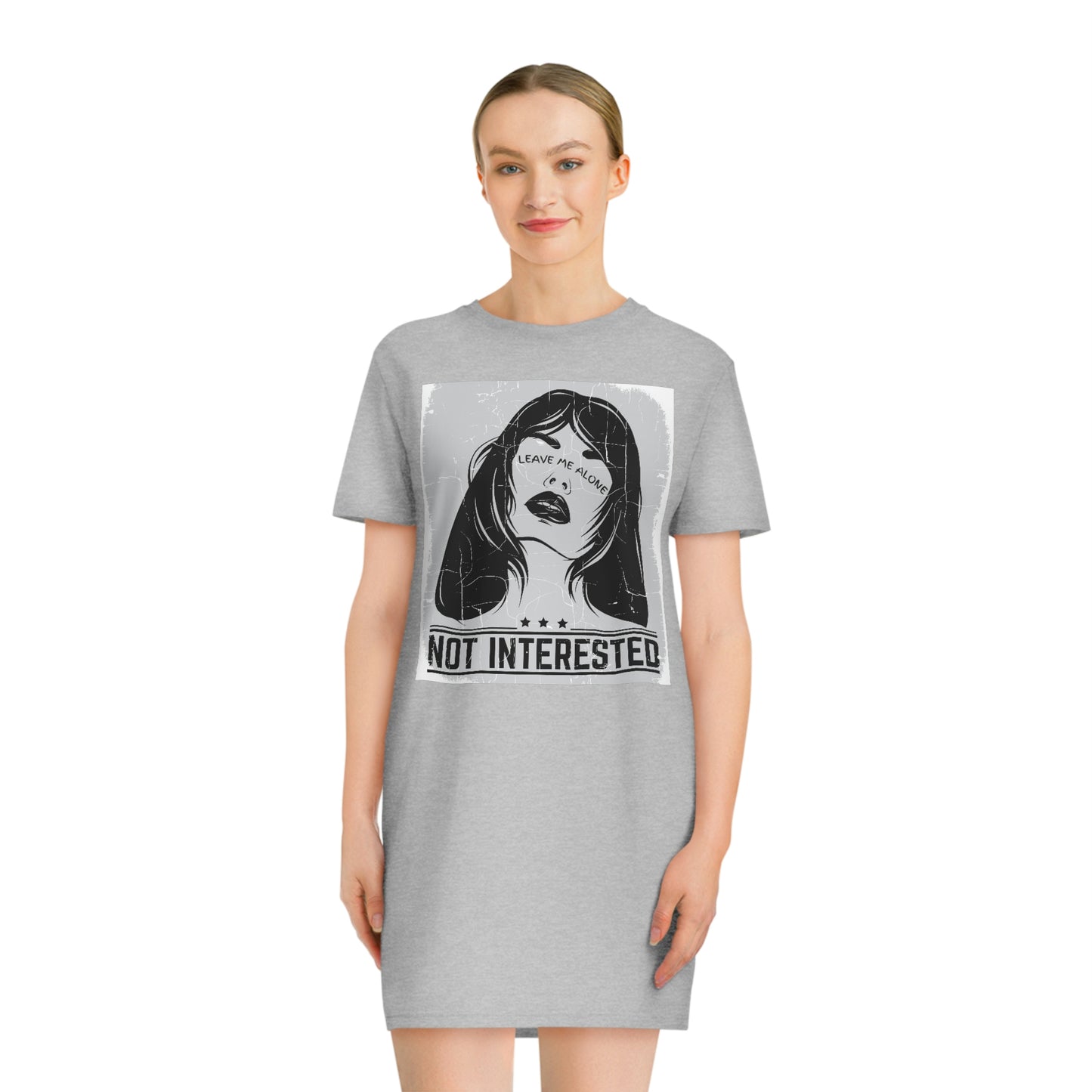 Not Interested | Spinner T-Shirt Dress