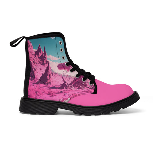 Pink Nevada | Women's Canvas Boots