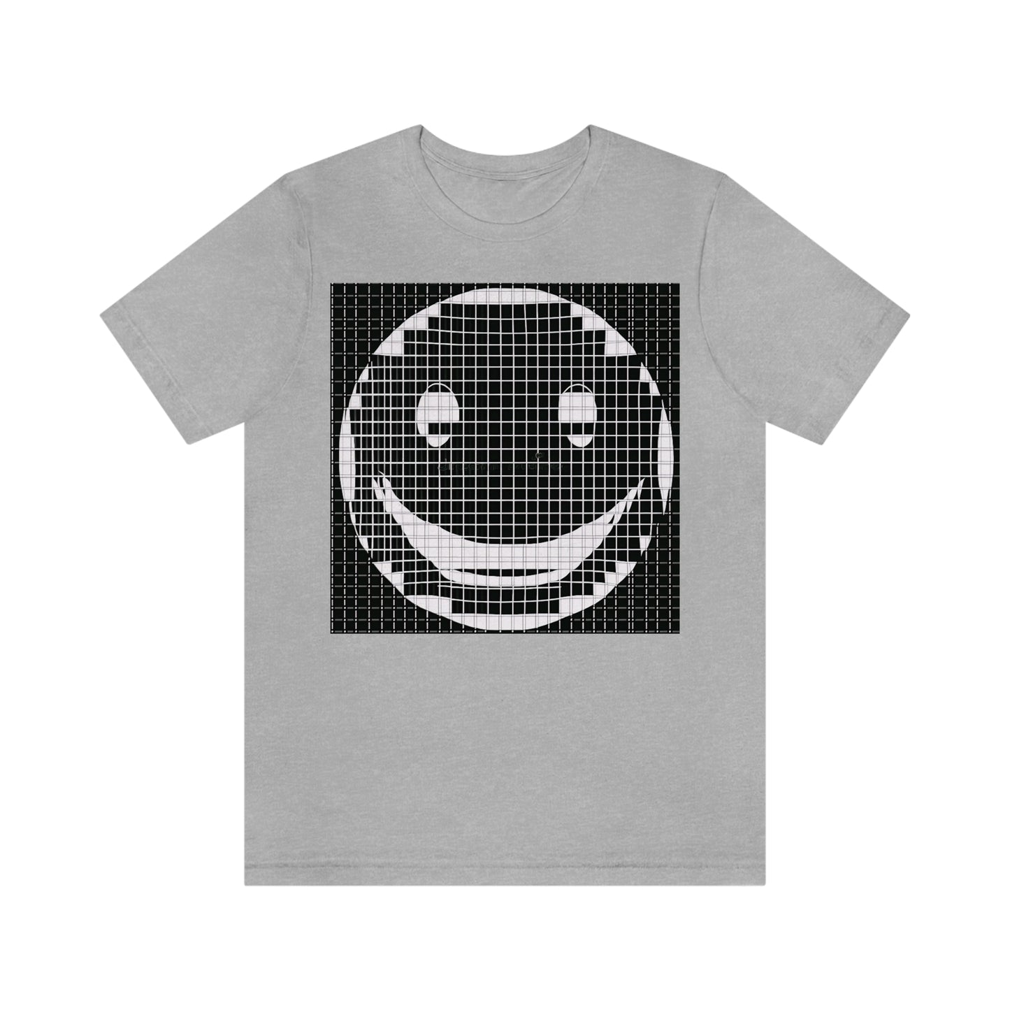 Smiley Grid | Unisex Jersey Short Sleeve T-Shirt