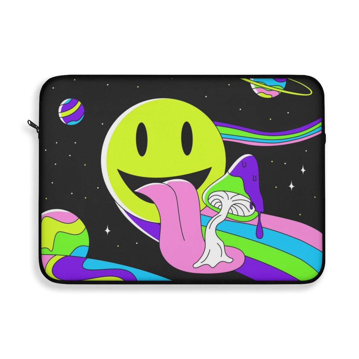 Acid Smiley Space - Laptop Sleeve - Dresstorave